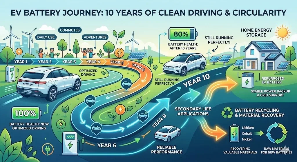 Electric vehicle battery longevity