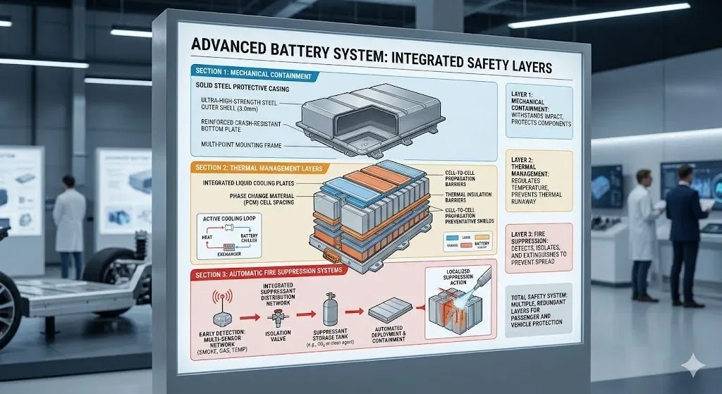 Electric vehicle battery safety
