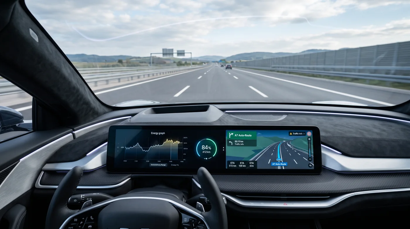 Electric vehicle efficiency and solar roof concept